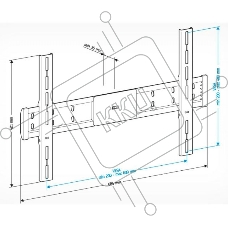 Кронштейн для телевизора Holder LCD-F6608 черный 42