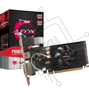 Видеокарта AFOX  Radeon R5 220 1GB DDR3 64Bit DVI HDMI VGA LP Single Fan PCI-E 16x  AFR5220-1024D3L5