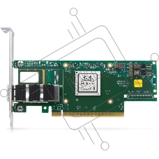 Адаптер Infiniband ConnectX®-6 VPI adapter card, 100Gb/s (HDR100, EDR IB and 100GbE), single-port QSFP56, PCIe3.0/4.0 x16, tall bracket