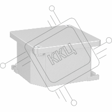 Коробка ответвительная алюминиевая окрашенная,IP66, RAL9006, 90х90х53мм 65300 DKC