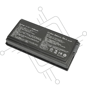 Аккумуляторная батарея для ноутбука Asus F5 X50 X59 5200mAh OEM черная