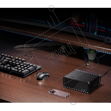 Мини-компьютер Chuwi CoreBox CWI601I52P черный i5 12450H(2Ghz)/16384Mb/512PCISSDGb/Int:Intel Iris Xe GraphicsWin11Pro
