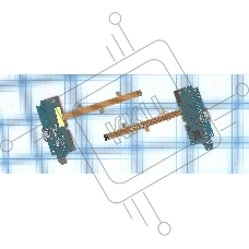 Разъем Micro USB для ZTE Blade L2 (плата с системным разъемом, микрофоном, вибро и шлейфом)
