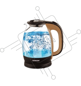 Чайник электрический Centek CT-0056 кофейно-бежевый, 1,7л, 2200Вт (в уп. 6 шт)