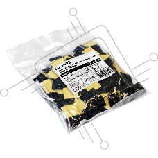 Самоклеющаяся площадка для крепления стяжек ExeGate EX293142RUS STM2020B-100 (20х20 мм, halogen free, -40°C - +85°C, черная, 100 шт)