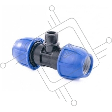 Тройник компрессионный PN16 d20 для ПЭ труб RTP 14698