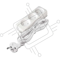 Удлинитель 3х5м без заземл. 6А IP20 ШВВП 1.3кВт Союз 481S-0305