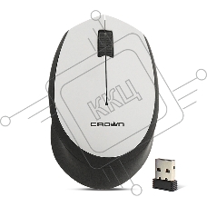 Беспроводная мышь CROWN CMM-937W black/grey