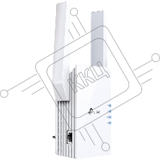 Усилитель TP-Link Wi-Fi AX1800 dual band wi-fi range extender, 1201Mbps at 5G and 574Mbps at 2.4G, support 802.11AX/WiFi6, 2 external antennas, 1 Gigabit port