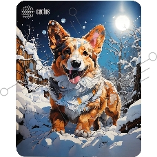 Коврик для мыши Cactus Corgi 300x250x3мм (CS-MP-D13M)
