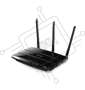 Беспроводный двухдиапазонный  TP-Link маршрутизатор с VDSL/ADSL модемом SOHO Archer VR400, 867 Мбит/с + 300 Мбит/с, VDSL2/ADSL2+, Annex A, 4 порта 100 Мбит/с, 1 порт WAN 1000 Мбит/с, 1 порт USB 2.0