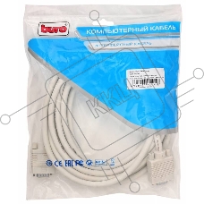 Кабель VGA Buro CAB016S-5M VGA HD15 (m)/VGA HD15 (m) 5м феррит.кольца