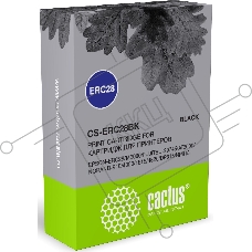 Картридж матричный Cactus CS-ERC28BK ERC28 черный (12.7 мм, 3.1 м) для Epson ERC28/M2000/FUJITSU-29745/AT3000/NORAND-815/4000/4815/4820/DP815/NP815