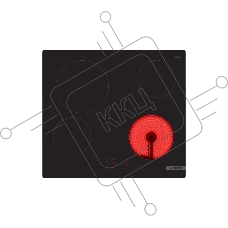 Электрическая варочная поверхность Bosch PKE611FP2E