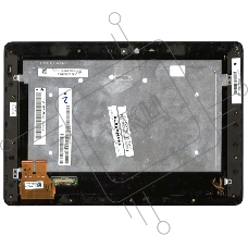 Модуль (матрица + тачскрин) для Asus PadFone 3 A80 Station черный с рамкой