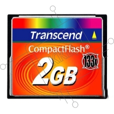 Флеш карта CF 2Gb 133x Type I Transcend (TS2GCF133)