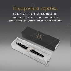 Ручка шариковая Parker Jotter Monochrome XL SE20 (CW2122753) Matt Black M син. черн. подар.кор.