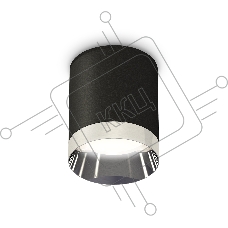 Светильник Ambrella Light XS6302022 SBK/PSL черный песок/серебро полированное MR16 GU5.3 (C6302, N6132)