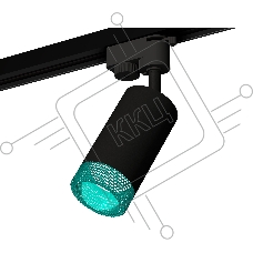 Светильник Ambrella light XT6323083 SBK/BL черный песок/голубой MR16 GU5.3 (A2521, C6323, N6153)