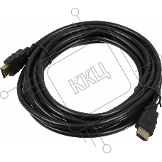 Кабель аудио-видео High Speed ver.1.4 HDMI (m)/HDMI (m) 5м. позолоченные контакты черный