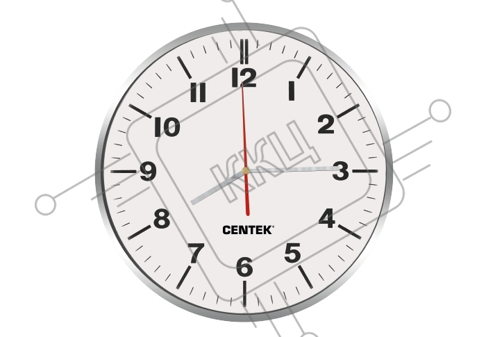Часы настенные Centek СТ-7100 White