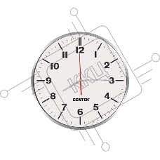 Часы настенные Centek СТ-7100 White