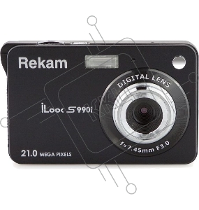 Фотоаппарат Rekam iLook S990i черный 21Mpix 2.7