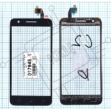 Сенсорное стекло (тачскрин) для Lenovo Vibe C2 / Vibe C2 Power (K10A40) черное