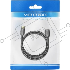 Кабель-удлинитель Vention HDMI High speed v2.0 with Ethernet 19F/19M - 3м