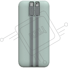 Портативный аккумулятор TOLT Lit KP128 Green, 10000mAh, 22,5W, fast charging and PD, green, CCC/ Powerbank TOLT Lit KP128 Green, 10000mAh, 22,5W, fast charging and PD, green, CCC