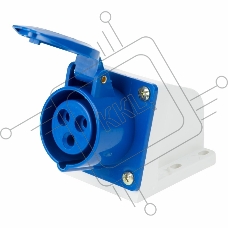Розетка 113 стационарная 2Р+РЕ 16А 220В IP44 Rexant