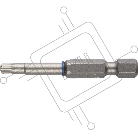 Бита ЗУБР ЭКСПЕРТ 26015-10-50-2  торсион кованая обточ.CrMo E 1/4'' T10 50мм 2шт