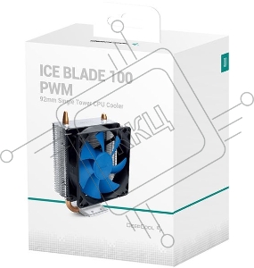Устройство охлаждения(кулер) Deepcool ICE BLADE 100 PWM 1700 Soc-AM4/1151/1200/1700 4-pin 15-29dB Al+Cu 100W 309gr Ret