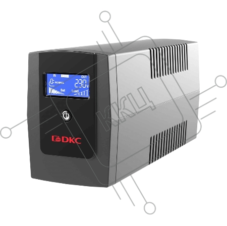 Источник бесперебойного питания ИБП Info LCD 800В.А IEC C13 (3) USB + RJ45 DKC INFOLCD800I