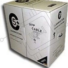 Кабель информационный Lanmaster LAN-5EUTP-WP-OUT кат.5е U/UTP не экранированный 4X2X24AWG PVC внешний 305м черный