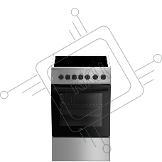 Электрическая плита Beko FFSE57114GS серебристый