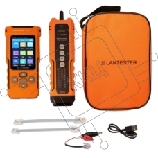 Тестер кабельный Lanmaster LAN-TST-LPTVE-C оранжевый/черный