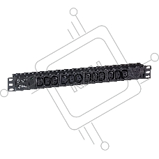 Блок розеток горизонтальный ExeGate ServerPro PDU-19H007 Al-12C13-C20, 19
