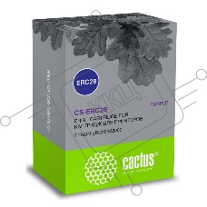 Картридж матричный Cactus CS-ERC28 фиолетовый 12.7мм, 3.1м, 2 000 000 знаков для Epson ERC28/M2000