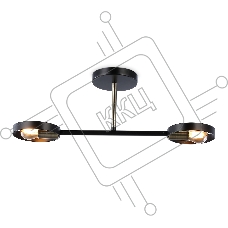Светильник Ambrella light TR8225/2 BK/SB черный/бронза E27/2 max 40W 510*165*190