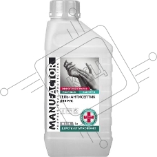 Гель-антисептик для рук MANUFACTOR, ПВХ, 1 л N30814