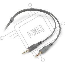 Наушники с микрофоном Oklick/Оклик HS-L600 серый 1.8м мониторные оголовье (1532023)