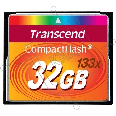 Флеш карта CF 32Gb Transcend TS32GCF133 w/o adapter