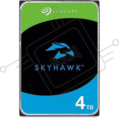 Жесткий диск 4TB Seagate SkyHawk (ST4000VX005) {Serial ATA III, 5900 rpm, 64mb, для видеонаблюдения}