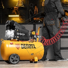 Компрессор Denzel воздушный DK1800/50,Х-PRO 1,8 кВт, 280л/мин, 50л 58068