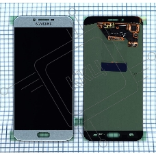 Дисплей для Samsung Galaxy A8 (2016) SM-A810F голубой