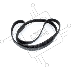 Ремень 1280 J6 для стиральной машины Electrolux, Zanussi, AEG, Whirlpool, Indesit черный 1240мм