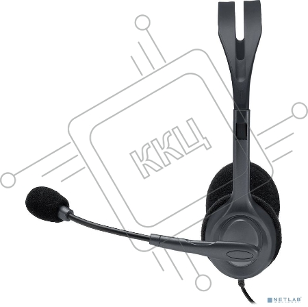 Гарнитура Logitech Headset H111 Stereo grey (981-000594/981-000593/981-000588)