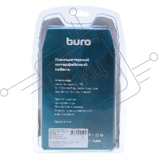 Кабель аудио-видео Buro HDMI (m)/DVI-D (Dual Link) (m) 1.8м. феррит.кольца Позолоченные контакты черный (BHP RET HDMI DVI18)
