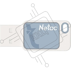 Флеш диск Netac UA31, 32Gb USB2.0, NT03UA31N-032G-20BL синий